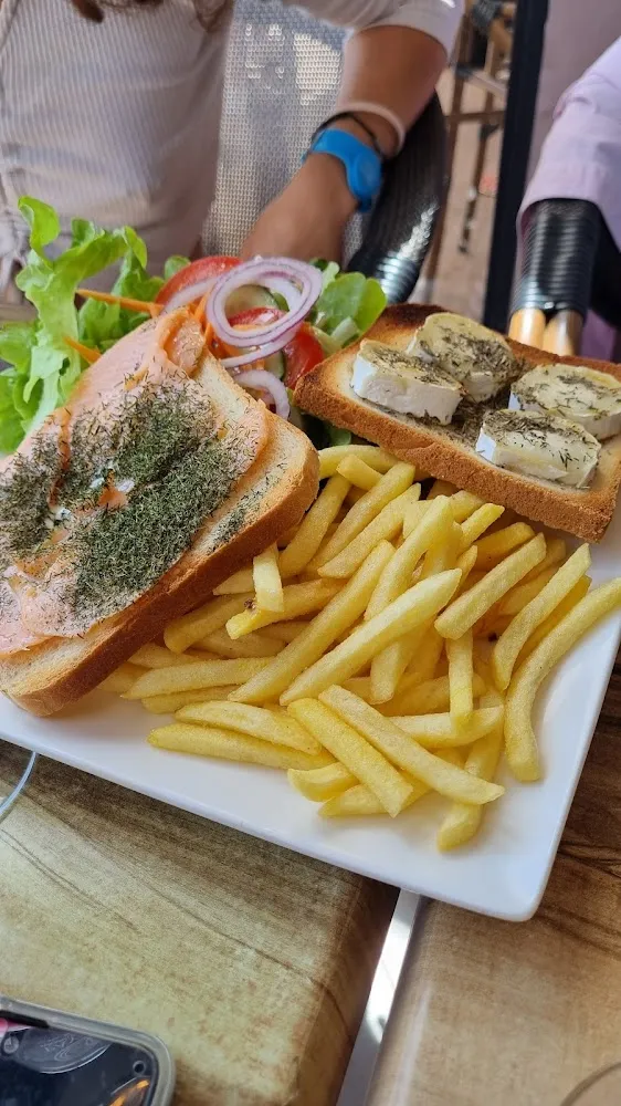 Assiette Chèvre Et Saumon