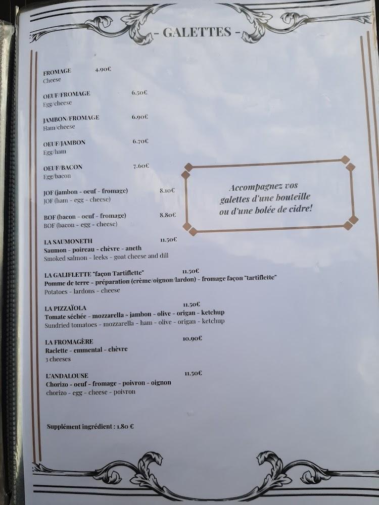 Côté Lounge - Menu Image 1